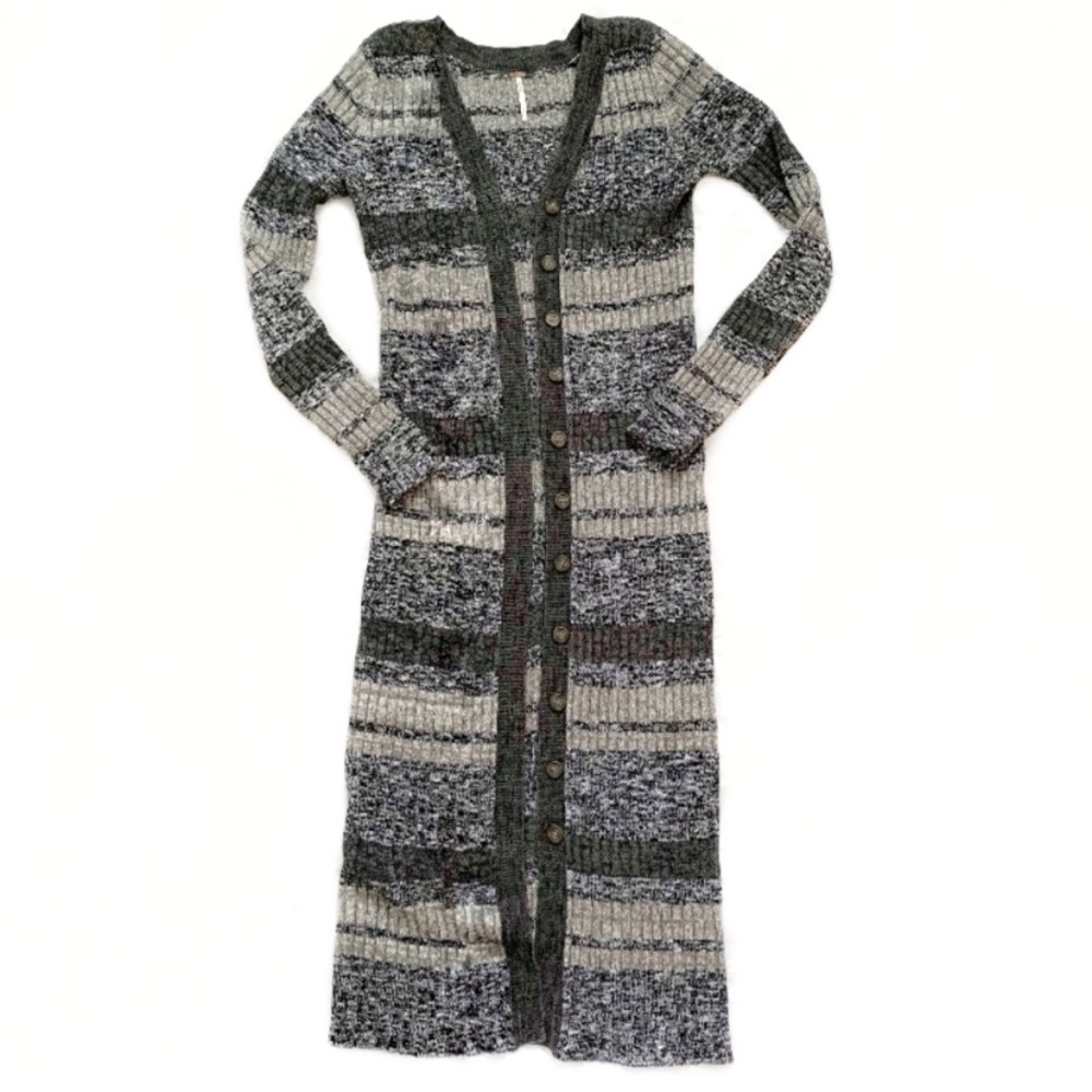 FREE PEOPLE Button Cardigan Duster!